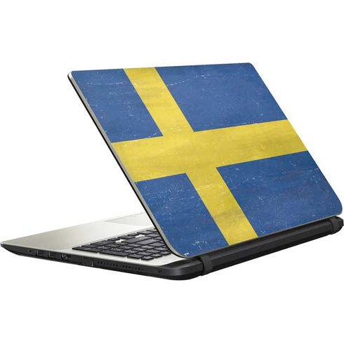 Sweden Flag Distressed Satellite L50-B / S50-B Skin